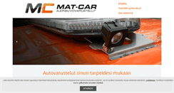 Desktop Screenshot of mat-car.fi